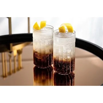 Elegant Mykonos Highball Glasses Set - Durable and Stylish