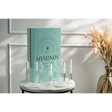 Elegant Mykonos Highball Glasses Set - Durable and Stylish