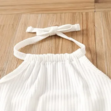 Stylish Kaipiclos Toddler Baby Girl Outfit with Floral Bell Bottoms