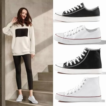 ZGR Stylish Women’s Canvas Sneakers - Comfort Meets Fashion