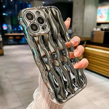 HYUEKOKO Water Ripple iPhone 13 Pro Max Case