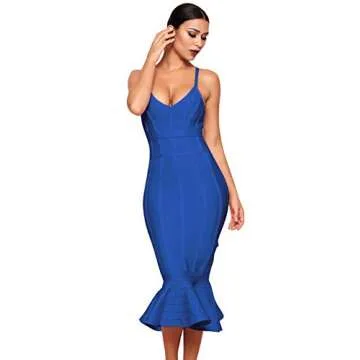 Elegant Mermaid Bodycon Dress for Special Events