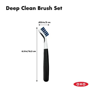 OXO Good Grips Deep Clean Brush Set for Easy Cleaning