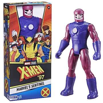 Marvel Titan Hero Series X-Men Sentinel Action Figure, 14-Inch-Scale, Super Hero Toys, Kids Ages 4 a...