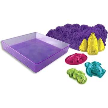 KNS ACK KineticSand Box Set - Multicolor (Colors May Vary)
