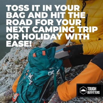 Tough Outdoors Sleeping Bag Liner - Ultimate Travel Comfort