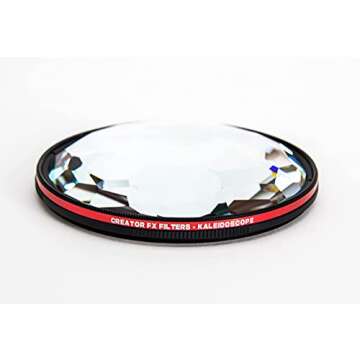 Kaleidoscope Glass Prism Camera Lens Filter | Creator FX