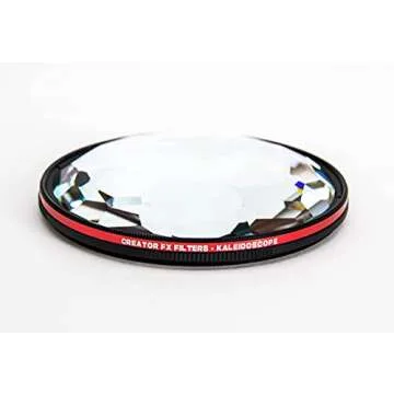 Kaleidoscope Glass Prism Camera Lens Filter | Creator FX