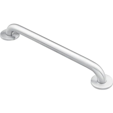 Moen Stainless Steel 24-Inch Bathroom Grab Bar - Heavy Duty Safety Handle