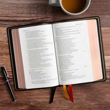 NASB Single-Column Personal Size Bible - Black Goatskin