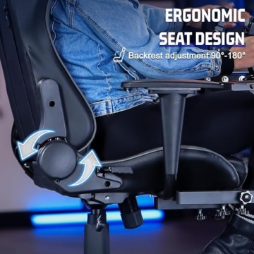 Marada Flight Joystick Hotas Mount Adjustable Gaming Chair