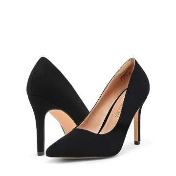 DREAM PAIRS Women's Elegance High Heel Wedding Pumps