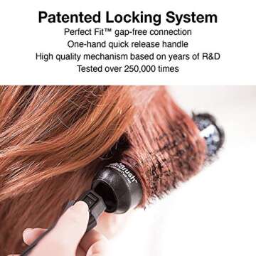 Olivia Garden MultiBrush 6-Piece Brush Set for Perfect Hair