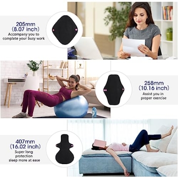 Rovtop Reusable Pads for Comfortable Menstrual Care