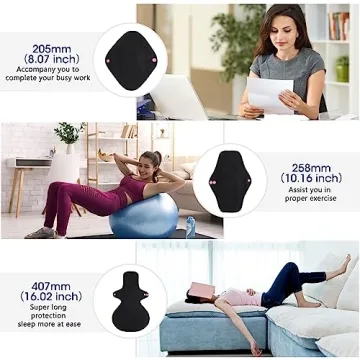 Rovtop Reusable Pads for Comfortable Menstrual Care