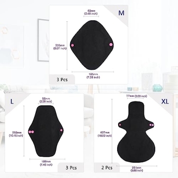 Rovtop Reusable Pads for Comfortable Menstrual Care