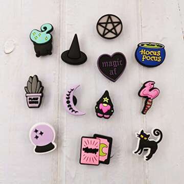 YMHOETS Cute and Fashionable Shoe Charms Set 25 Pcs