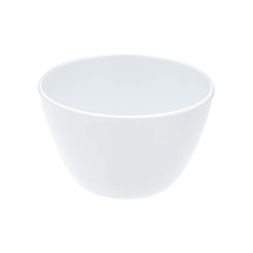 8 oz Round Melamine Bowl Set - 6 White Bowls