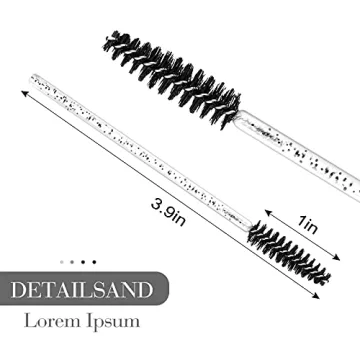 300 Pcs Disposable Crystal Mascara Wands for All Beauty Looks
