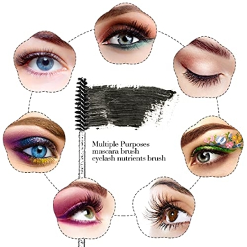 300 Pcs Disposable Crystal Mascara Wands for All Beauty Looks