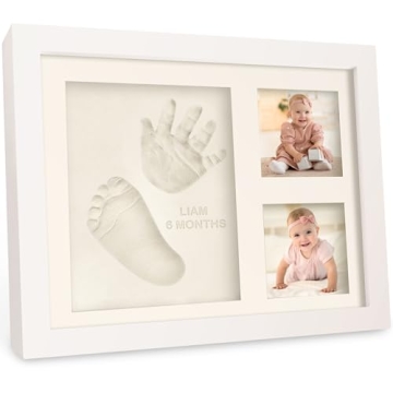 Baby Hand and Footprint Kit - Perfect Keepsake for New Parents, Customized Memories