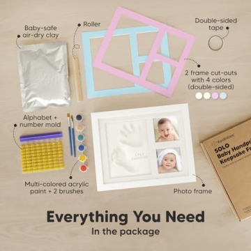 Baby Hand and Footprint Kit for Keepsakes and Gifts