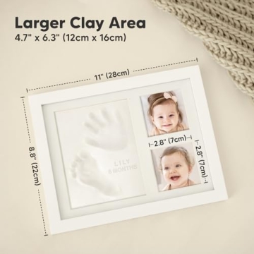 Baby Hand and Footprint Kit for Keepsakes and Gifts