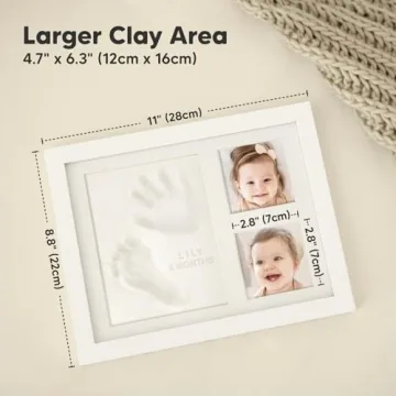 Baby Hand and Footprint Kit for Keepsakes and Gifts