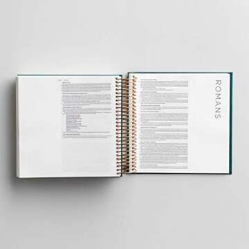 Illustrating Bible CSB - Spiral Bound Bible Journal, Green