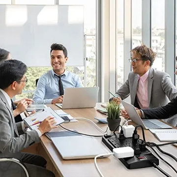 Surge Protector Power Strip with 18 Outlets & USB