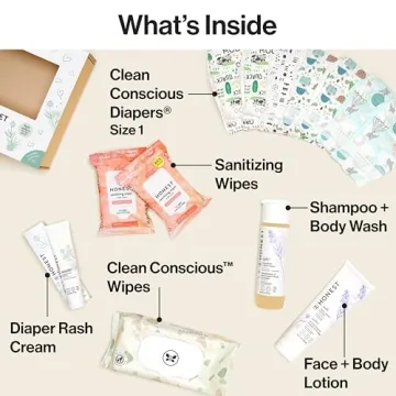 Honest Baby Arrival Gift Set | Essential Newborn Care