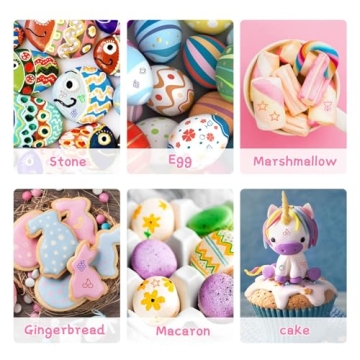 12Pcs Double-Sided Edible Markers for Cake Cookie Decorating