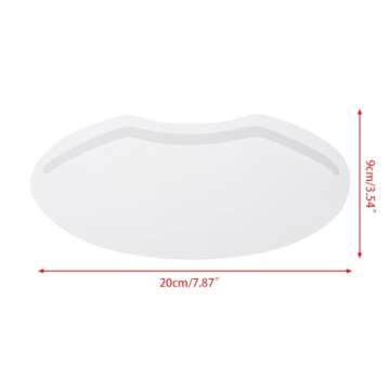 LWBTOSEE Clear Disposable Face Shield for Haircuts & Eyelash Care