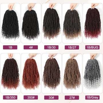 Passion twist hair 12 inch 8 packs