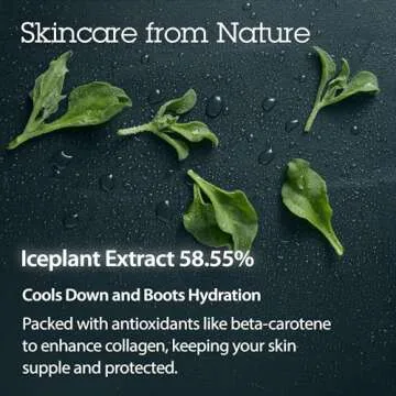 BLITHE Crystal Iceplant Moisturizing Serum Gel 1.68 Oz