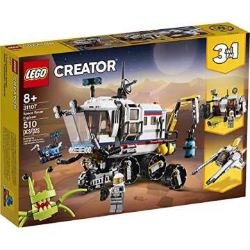 LEGO Creator 3in1 Space Rover Explorer 31107 - Fun for Kids