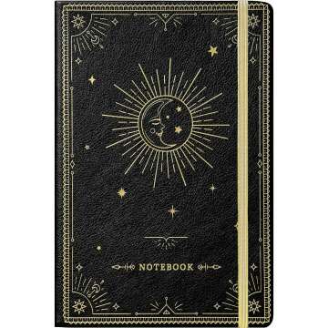 Goddess Of The Moon Premium Ruled Notebook