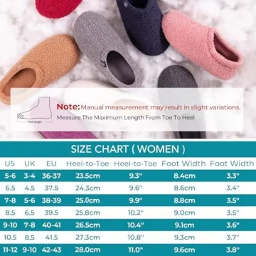 HomeTop Women's Fuzzy Curly Fur Memory Foam Loafer Slippers Bedroom House Shoes with Polar Fleece Lining (7-8, Pink)