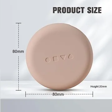 FERYES Silicone Powder Puff Holder for Travel and Makeup