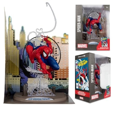 McFarlane Spider-Man 1:6 Scale Figure with Comic and Scene