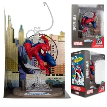 McFarlane Spider-Man 1:6 Scale Figure with Comic and Scene