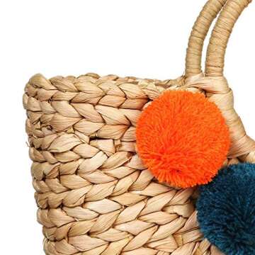 YYW Summer Rattan Straw Handbag Eco-friendly Tote Bag