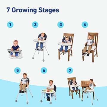 Graco Floor2Table 7-in-1 Highchair, Modern Cottage Collection