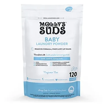 Molly's Suds Baby Laundry Powder for Cloth Diapers & More