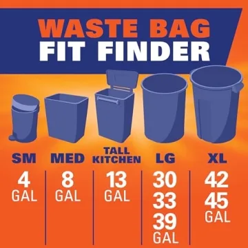 Hefty Strong 13 Gallon Trash Bags - Durable & Unscented