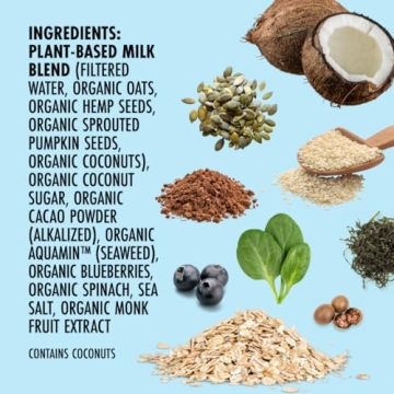 Kiki Milk Organic Chocolate - Plant Based & Nutritious 32 oz