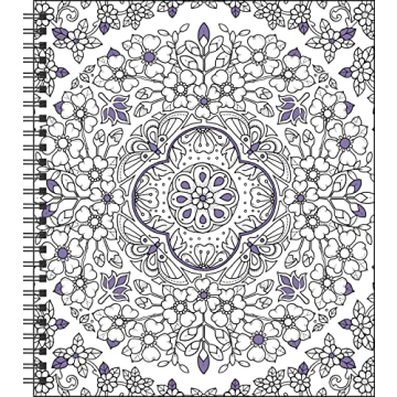 Johanna Basford 12-Month Coloring Weekly Planner 2023