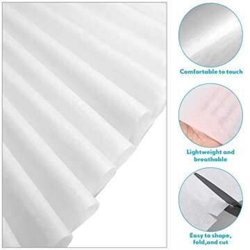 100 Sheets 30 x 40 Inch Acid Free Archival Tissue Paper White No Acid Paper Lignin Free Unbuffered Paper for Photo Textiles Prints Documents Letters Preserving Separating Long Term Storage