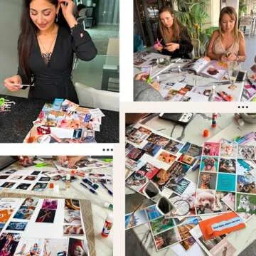 AltroMon Vision Board Book | 1000+ Images & Quotes for Feng Shui Manifestation | 2025 Dream Life & Goal Setting Magazine | Visualize, Inspire, Achieve Goals