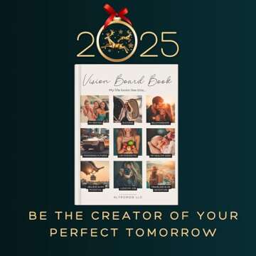 AltroMon Vision Board Book | 1000+ Images & Quotes for Feng Shui Manifestation | 2025 Dream Life & Goal Setting Magazine | Visualize, Inspire, Achieve Goals